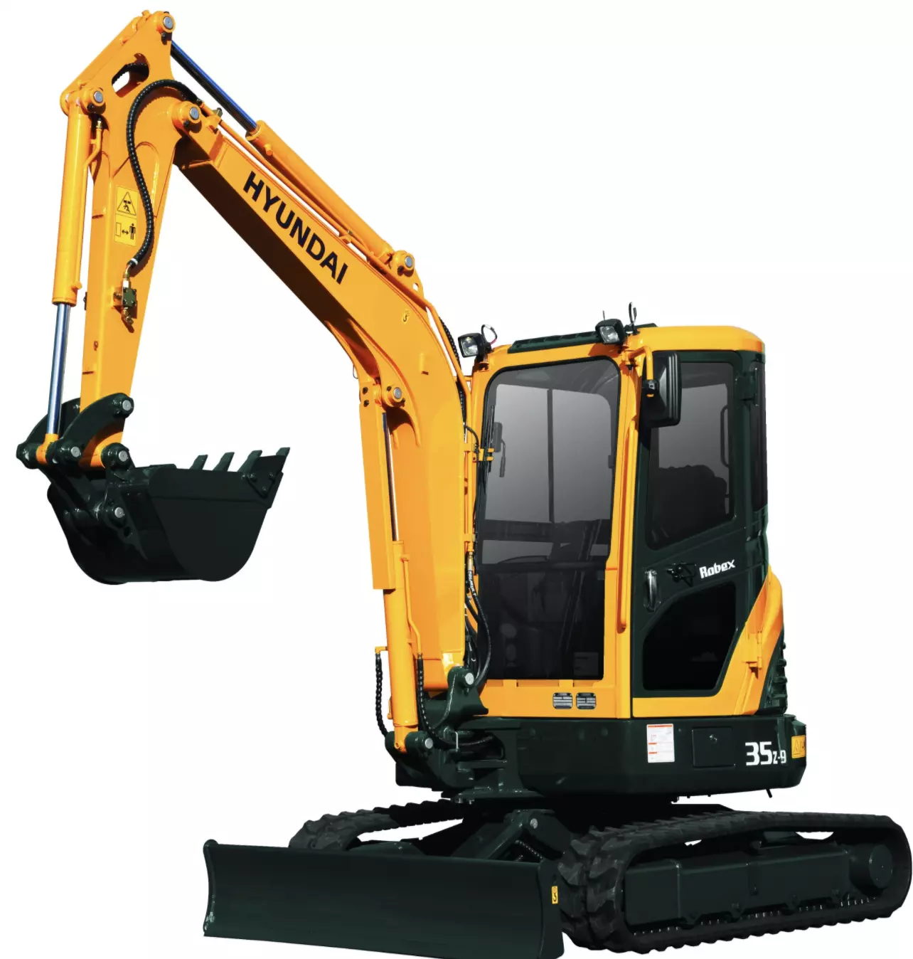 Hyundai R35Z-9, Мини-экскаваторы