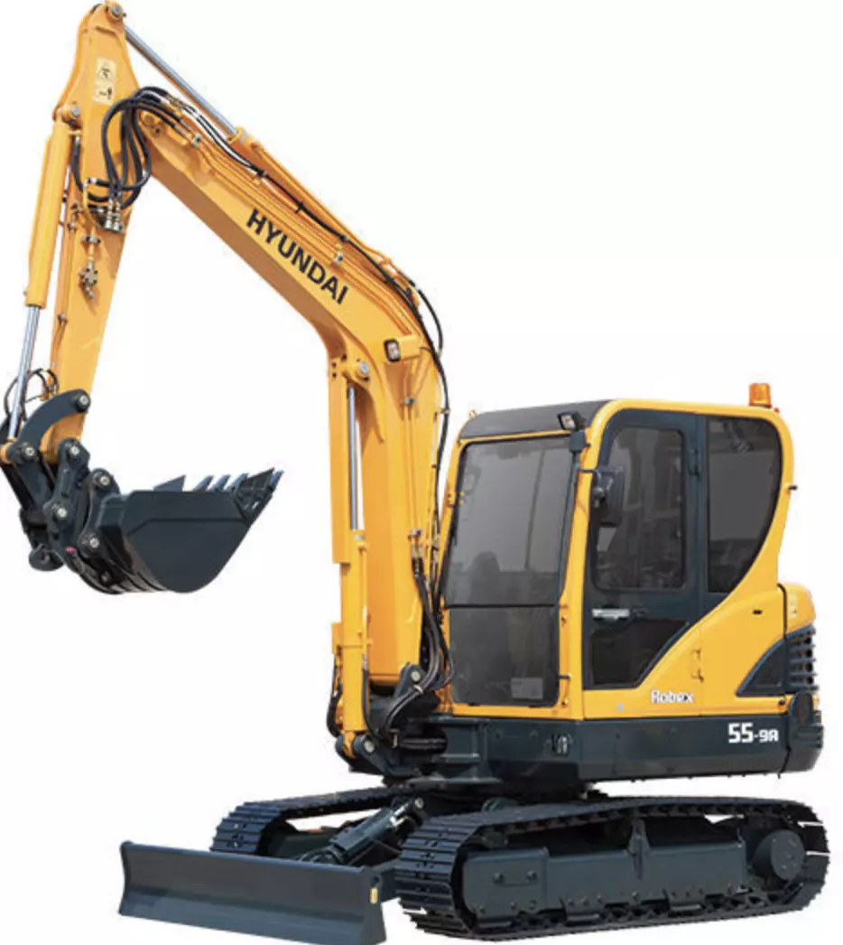 Hyundai R55-9A, Мини-экскаваторы