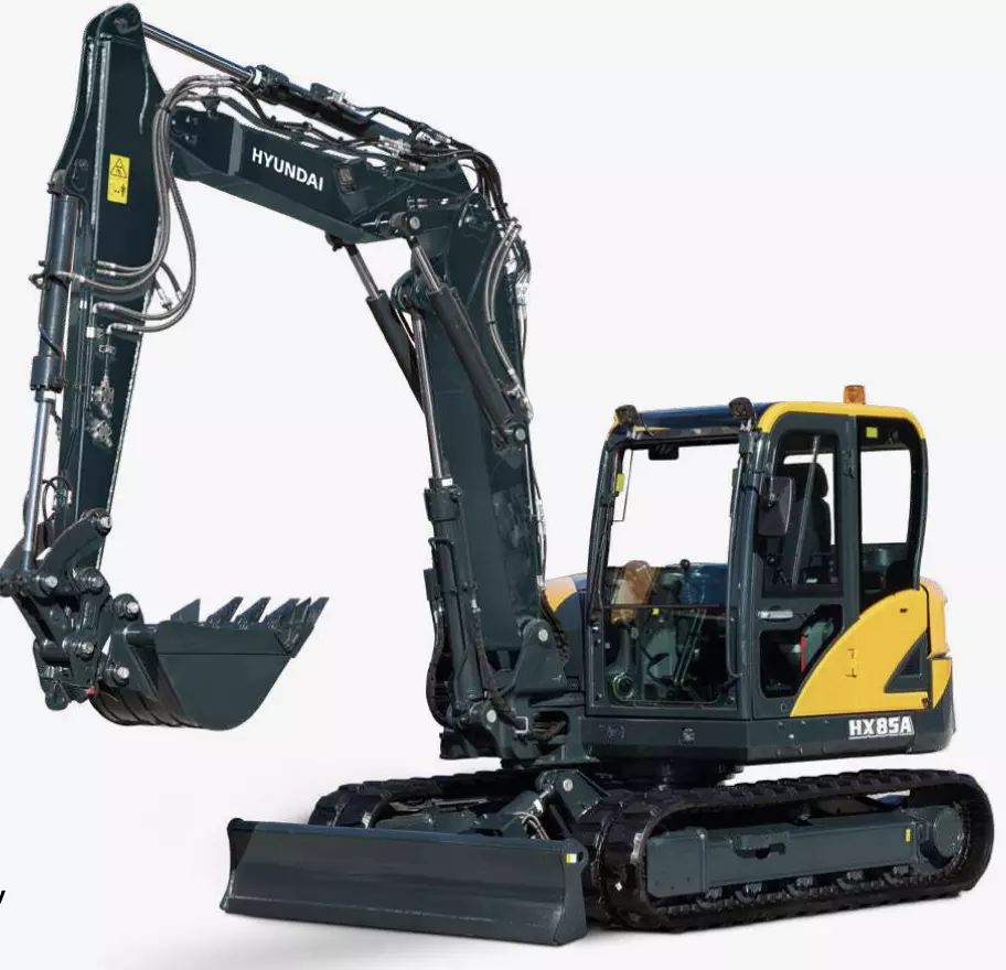 Hyundai HX85A, Мини-экскаваторы