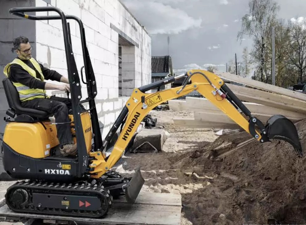 Hyundai HX10A, Мини-экскаваторы