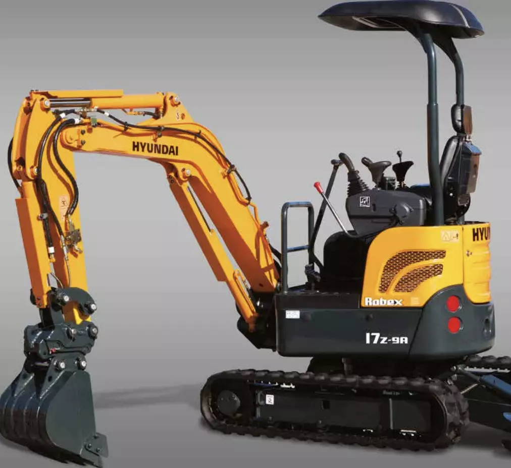 Hyundai R17Z-9A, Мини-экскаваторы