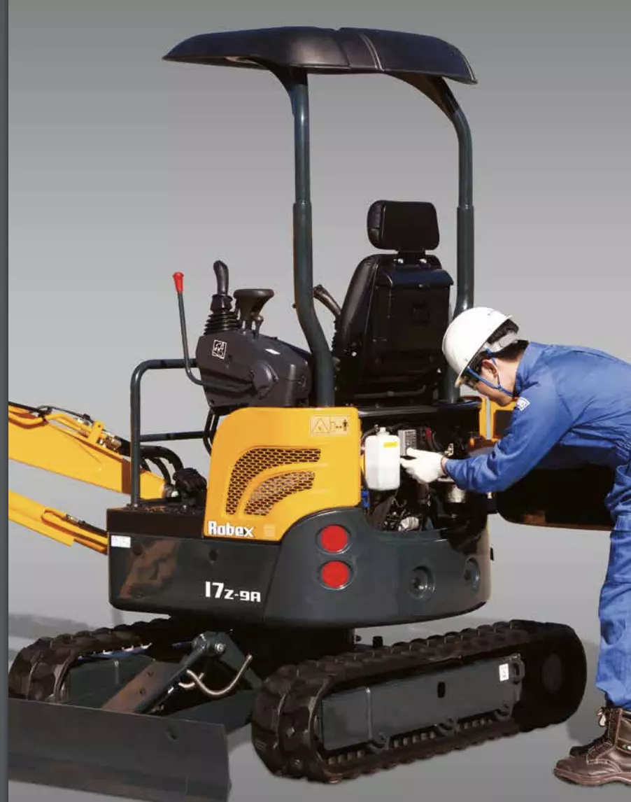 Hyundai R17Z-9A, Мини-экскаваторы