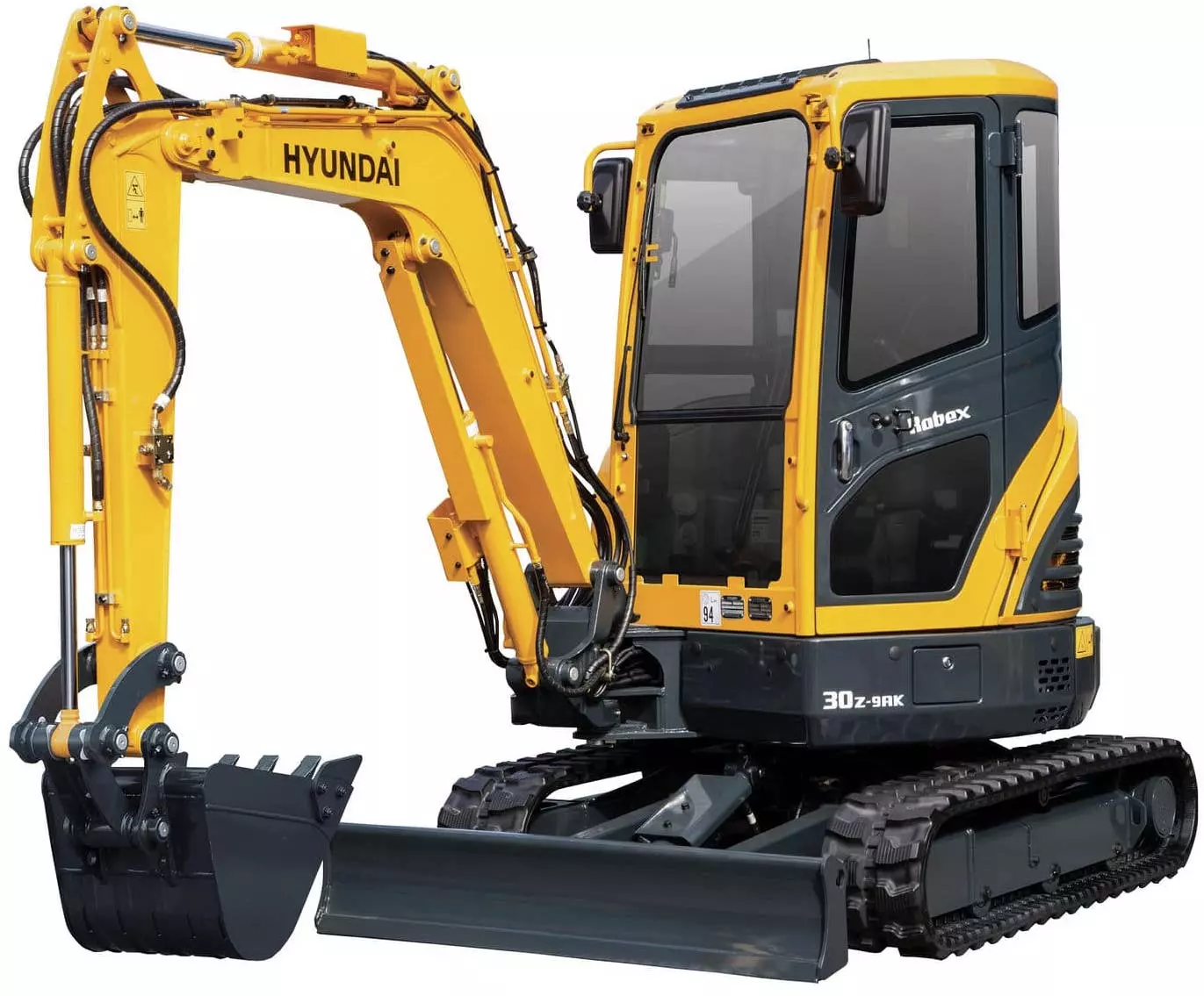 Hyundai R30Z-9AK, Мини-экскаваторы