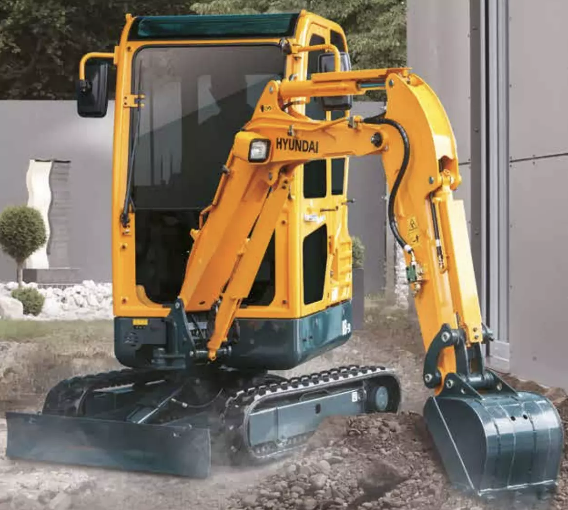 Hyundai R18-9, Мини-экскаваторы