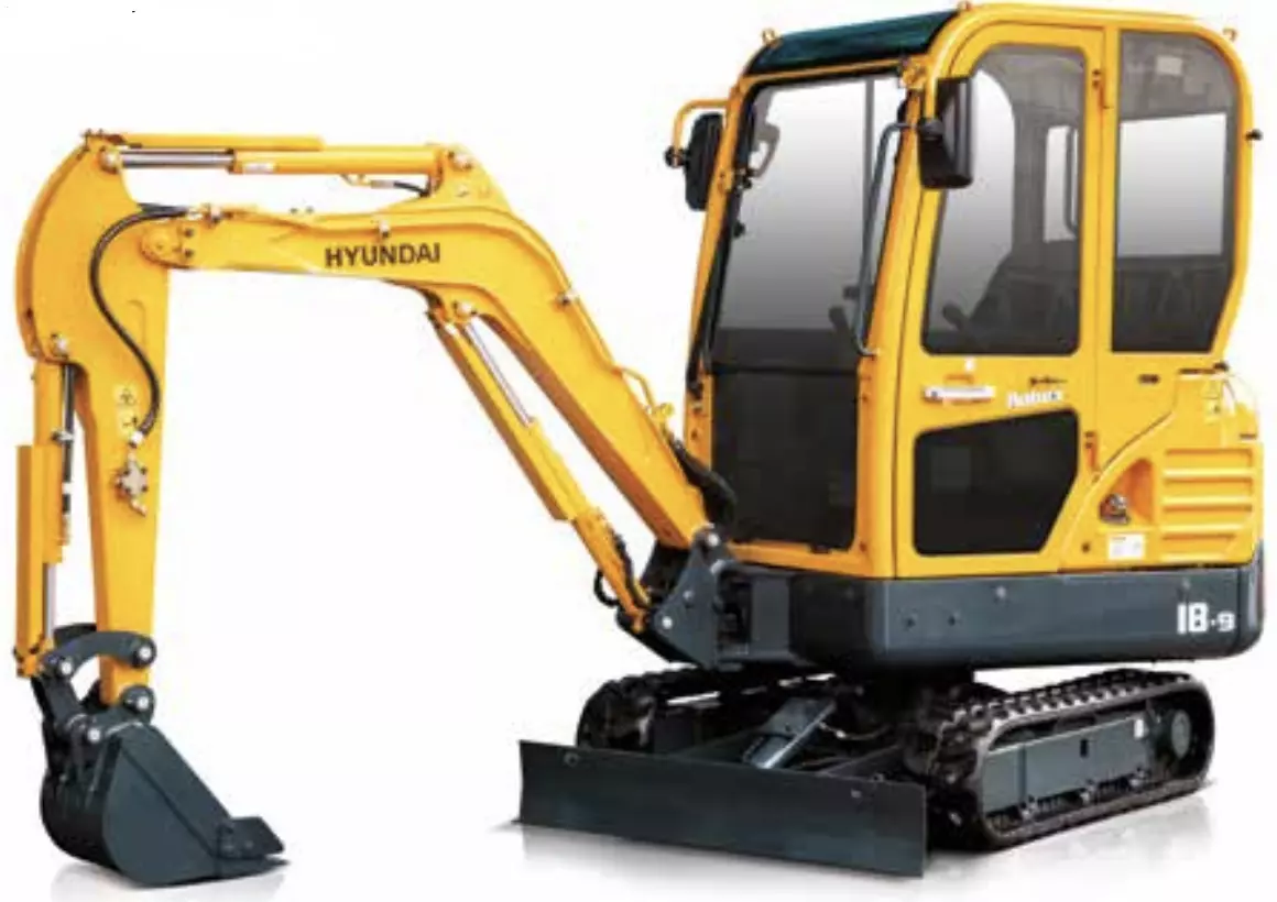 Hyundai R18-9, Мини-экскаваторы