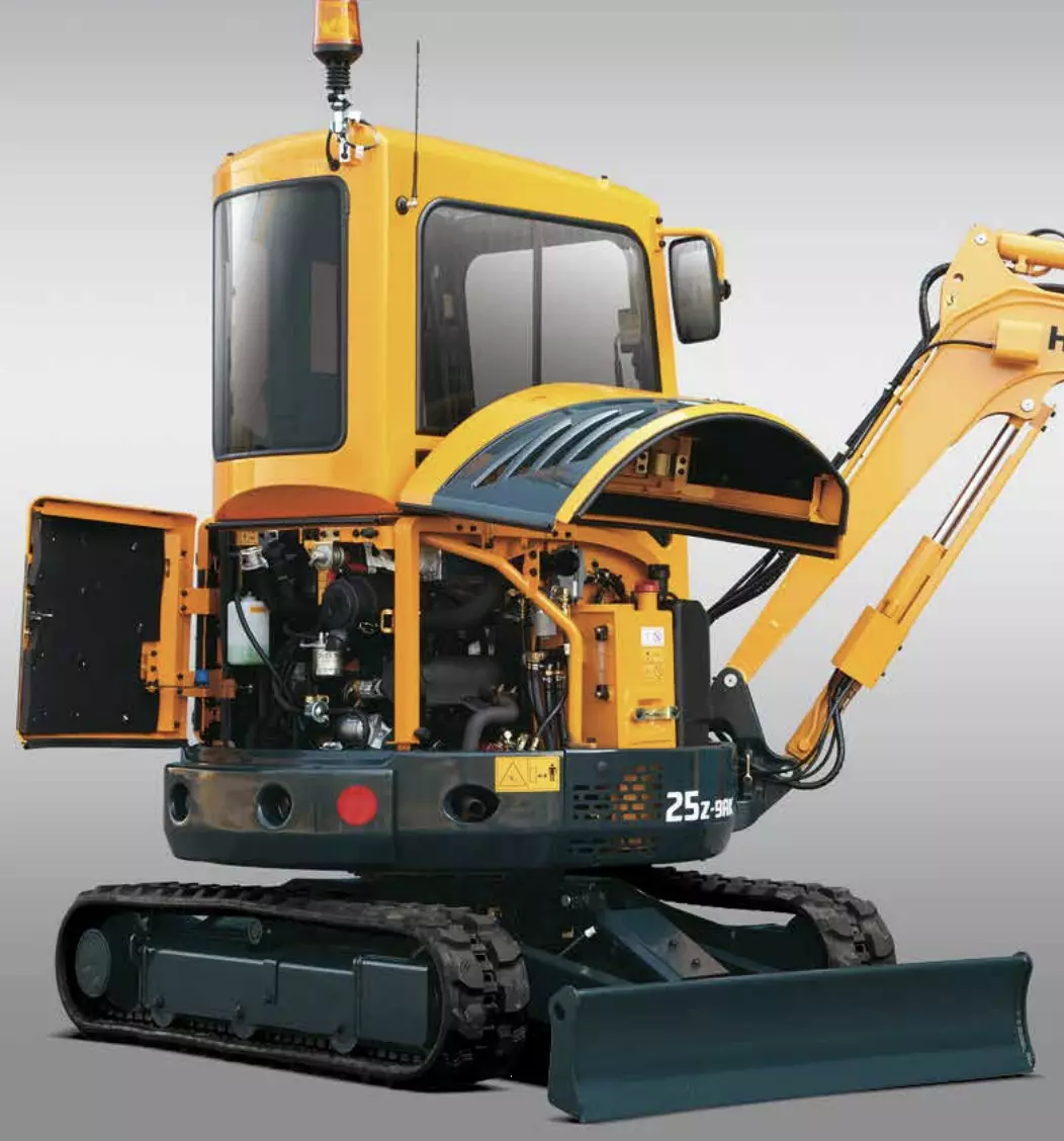 Hyundai R25Z-9AK, Мини-экскаваторы