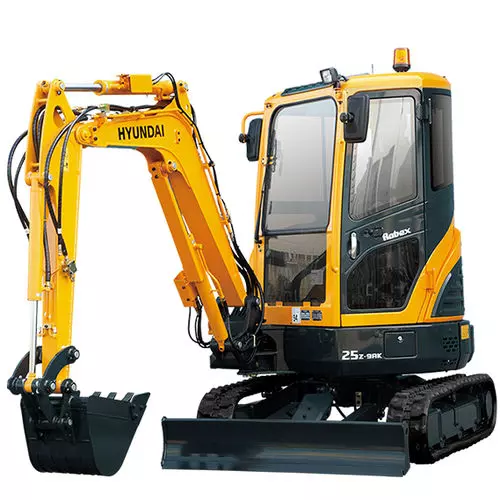 Hyundai R25Z-9AK, Мини-экскаваторы