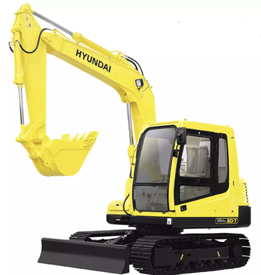 Hyundai R80-7, Мини-экскаваторы