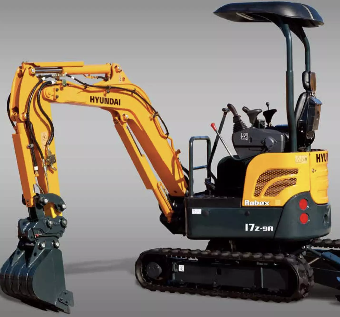 Hyundai R17Z-9, Мини-экскаваторы