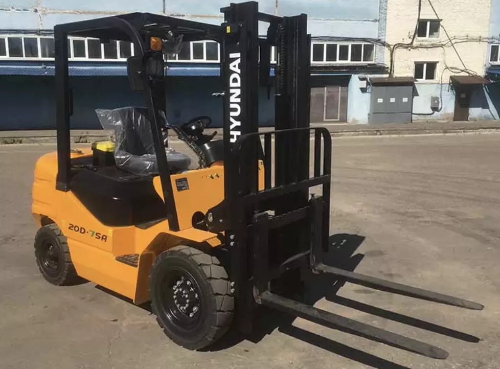 HYUNDAI 20D-7SA, Вилочные автопогрузчики