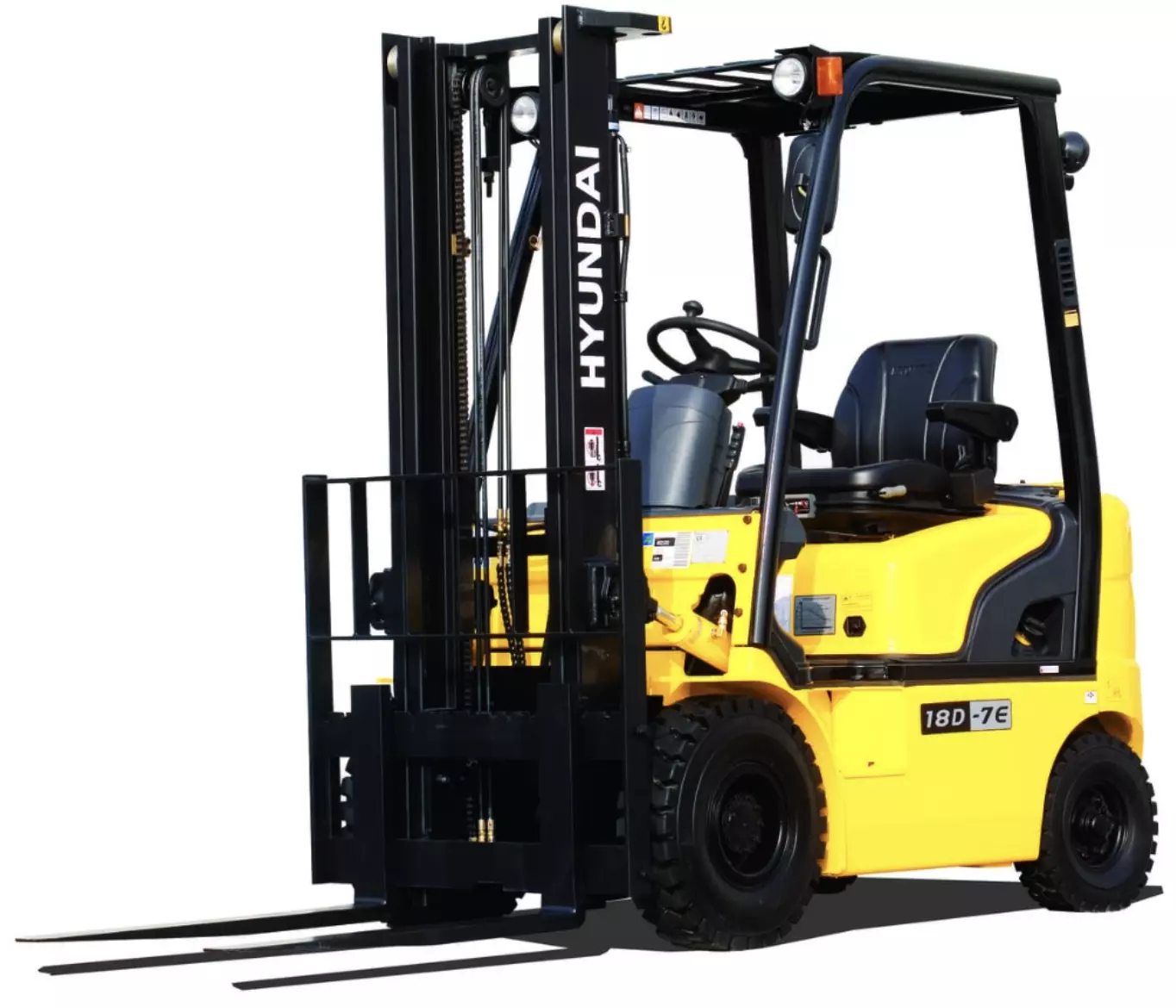 HYUNDAI 18D-7E, Вилочные автопогрузчики
