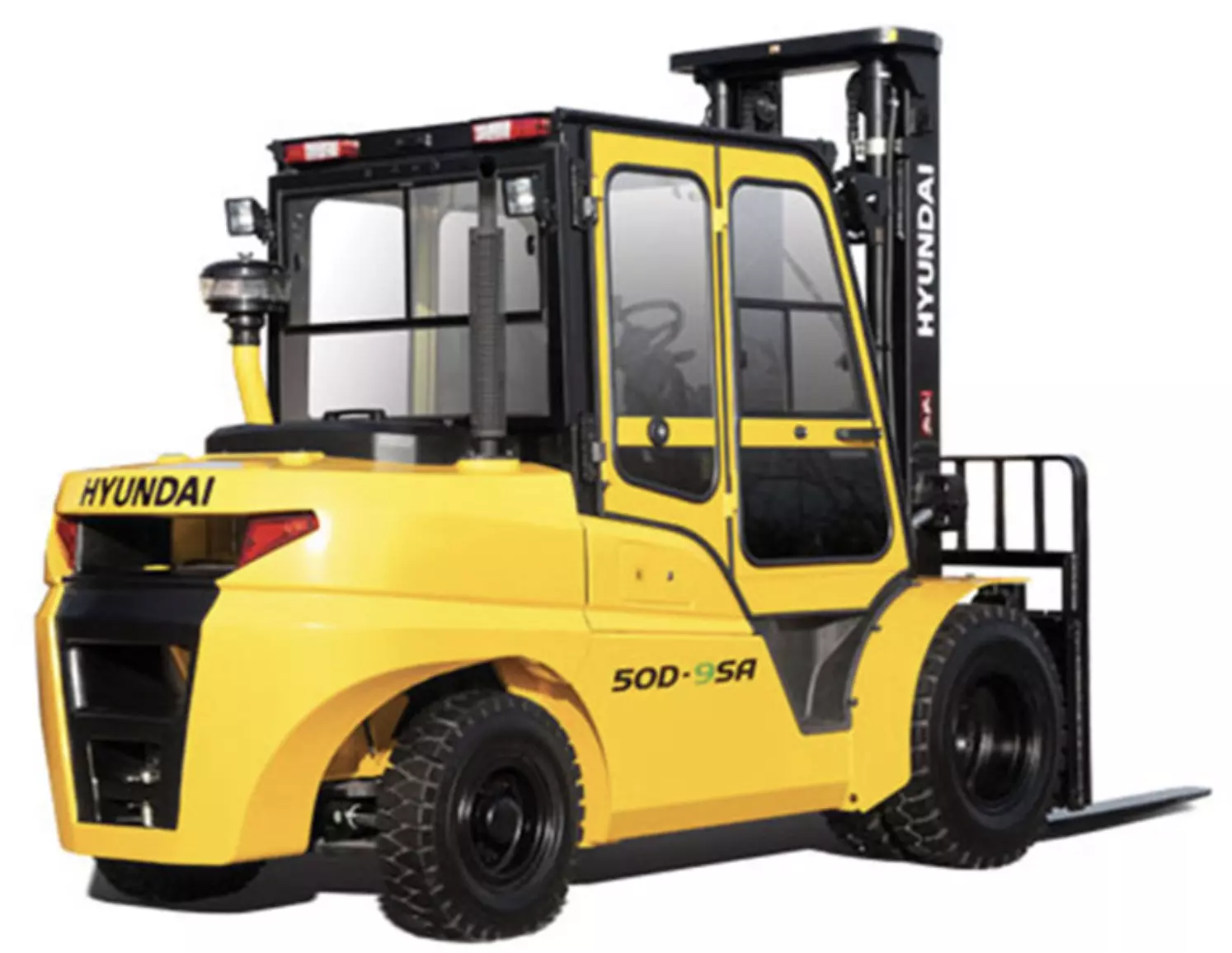 Hyundai 50DA-9F, Вилочные автопогрузчики