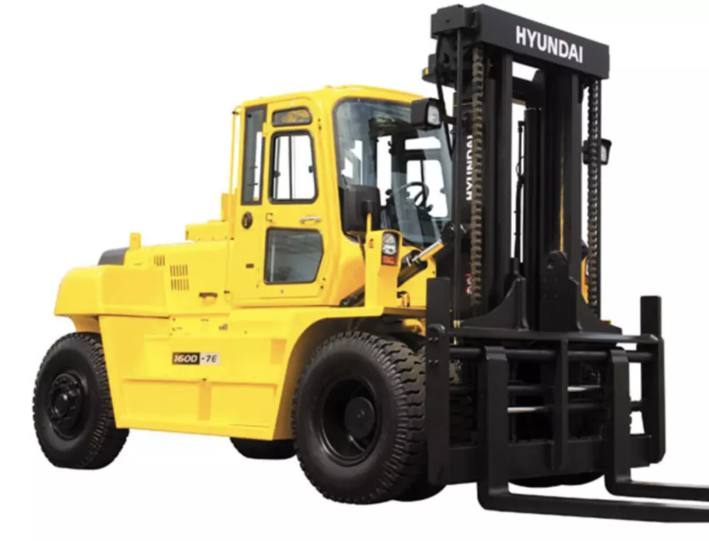 HYUNDAI 160D-7E, Вилочные автопогрузчики