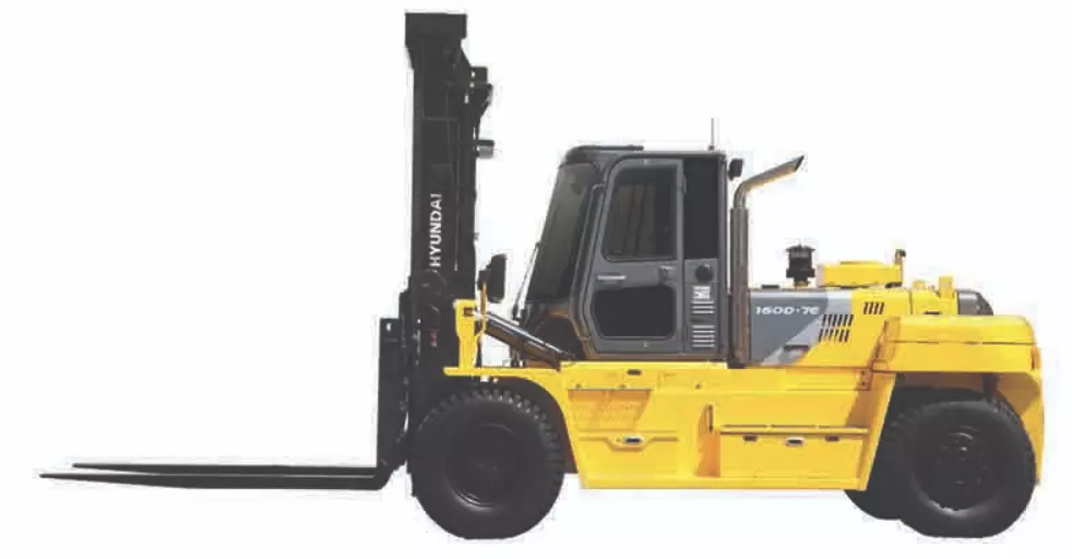 HYUNDAI 160D-7E, Вилочные автопогрузчики