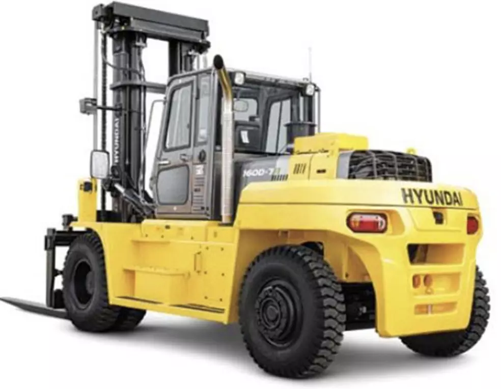 HYUNDAI 160D-7E, Вилочные автопогрузчики