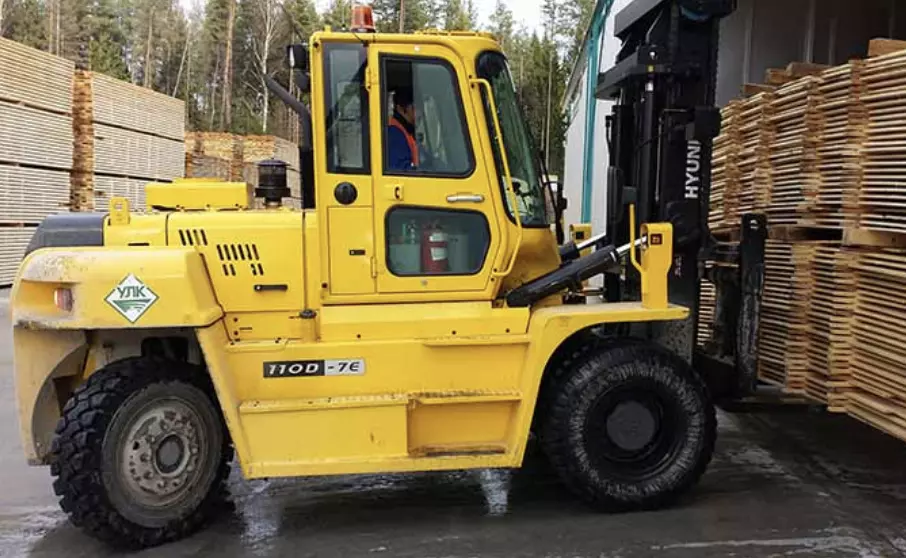HYUNDAI 110D-7E, Вилочные автопогрузчики