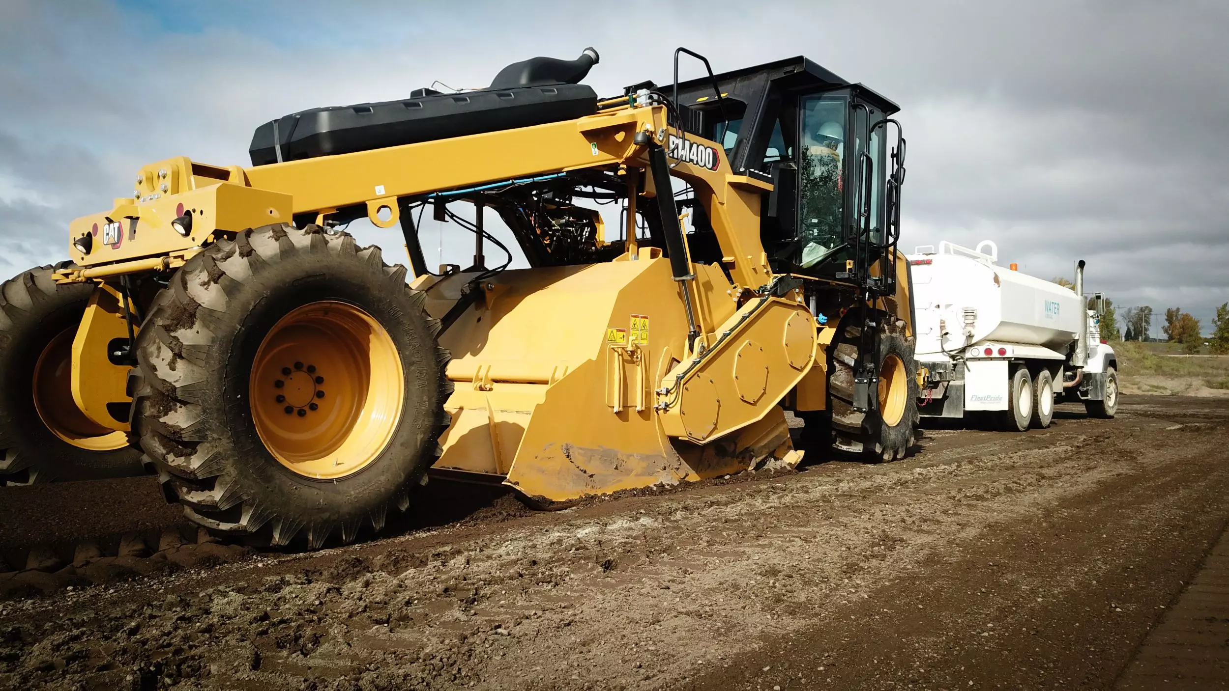 Caterpillar RM400, Ресайклеры, рециклеры