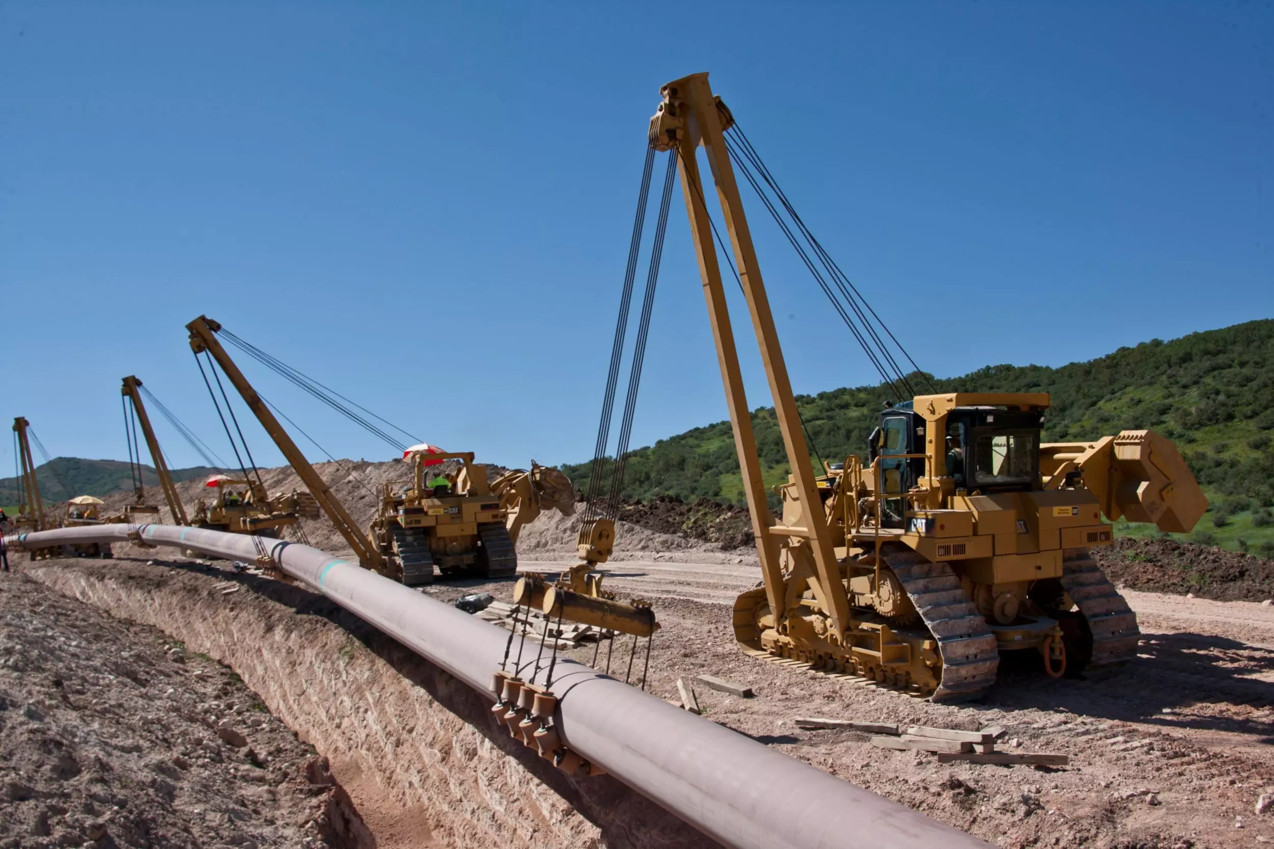 Caterpillar PL83, Трубоукладчики