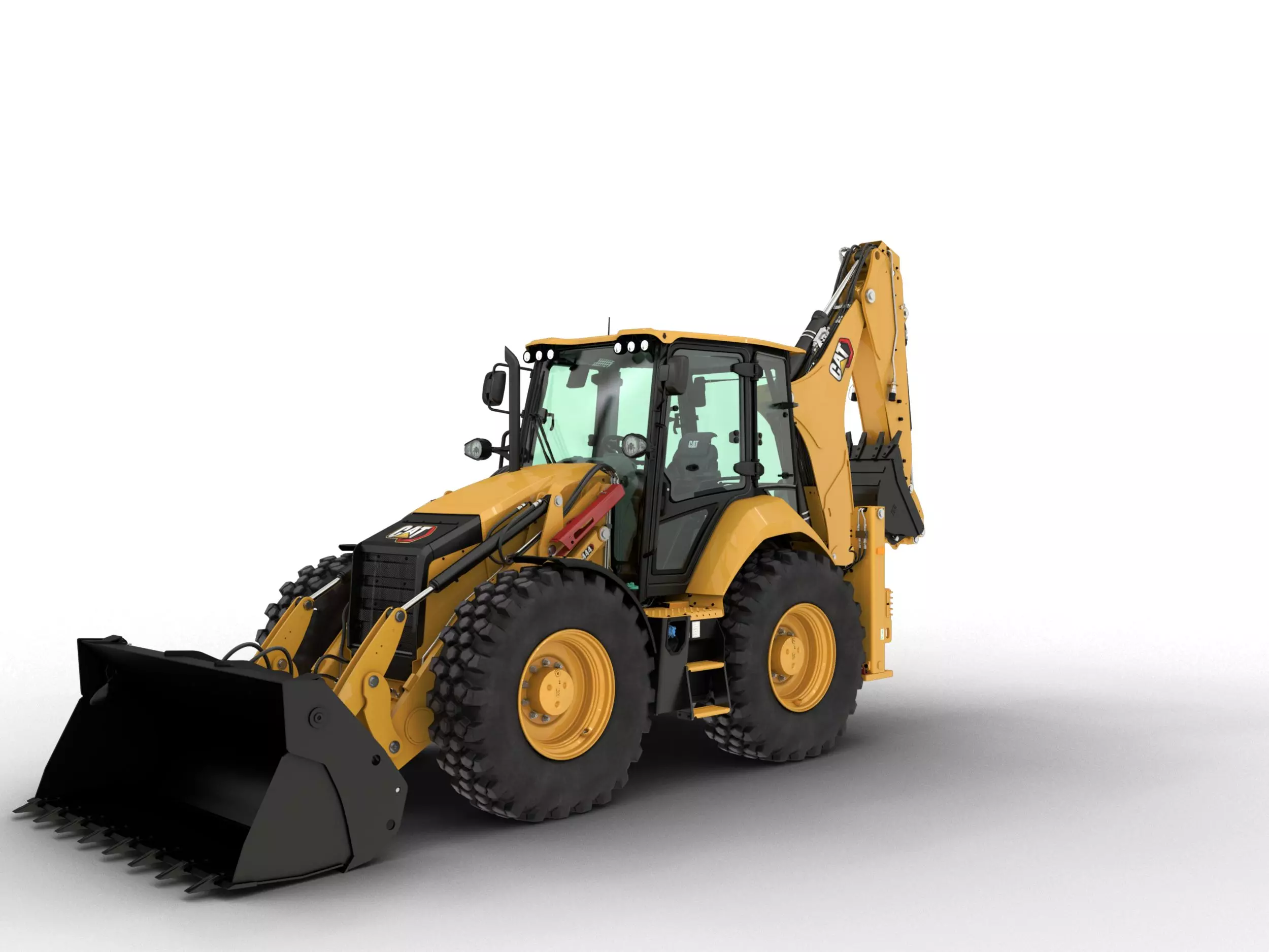 Caterpillar 428, Экскаваторы-погрузчики