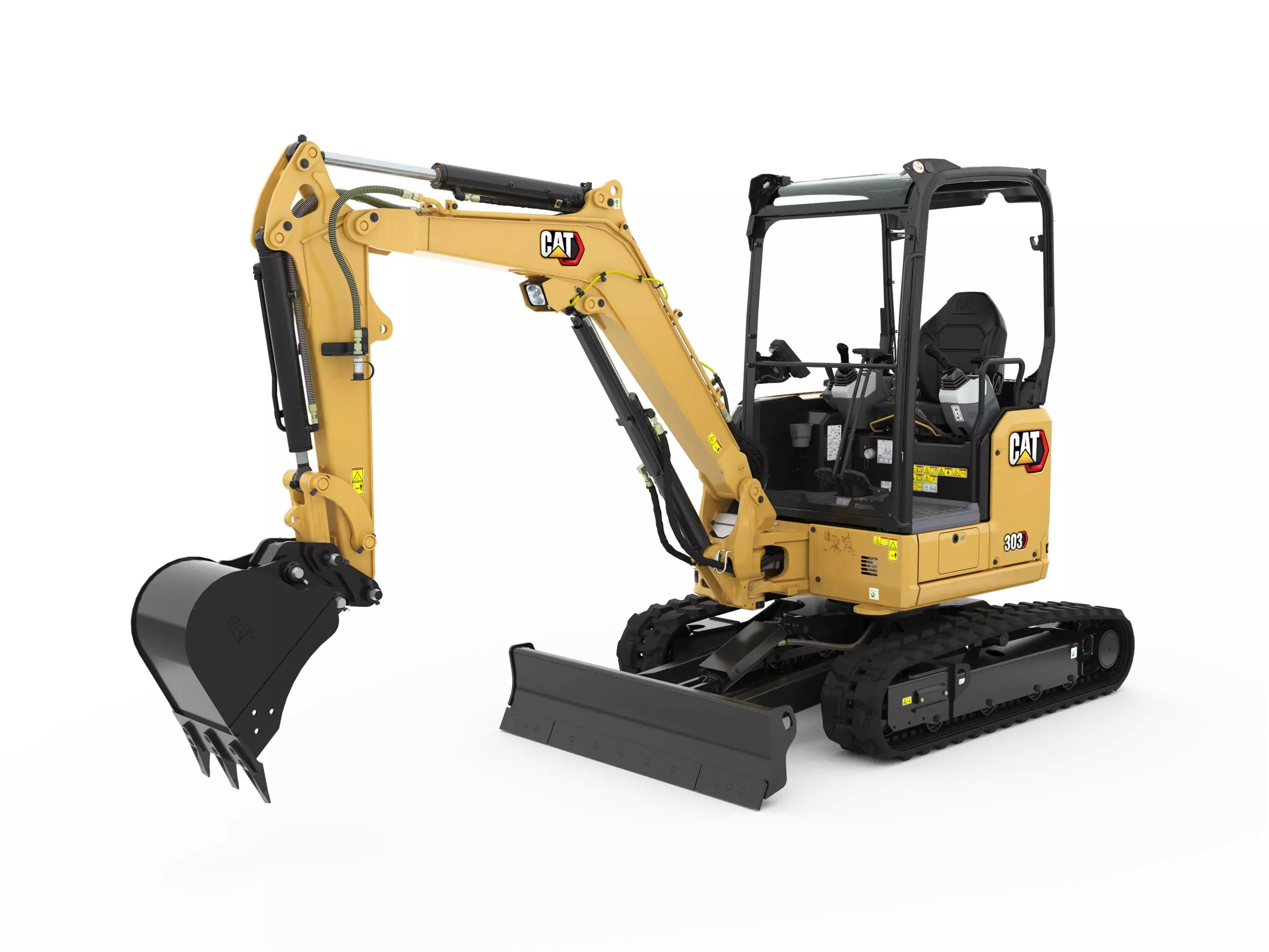 Caterpillar 303 CR, Мини-экскаваторы
