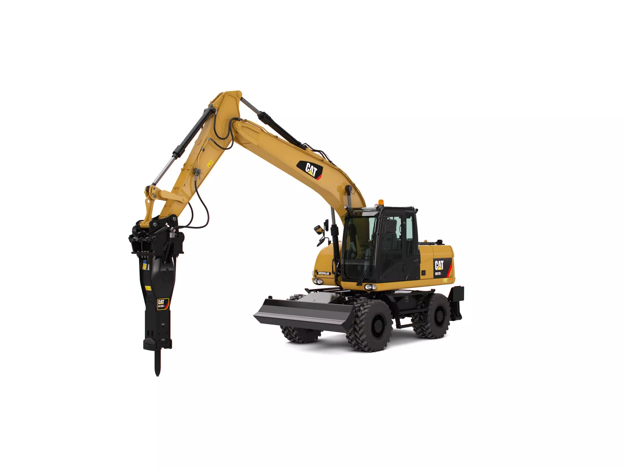 Caterpillar M317D2, Мини-экскаваторы