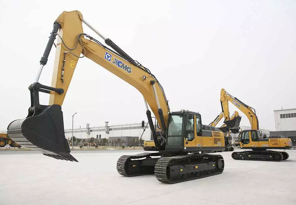 XCMG XE4000, Гусеничные экскаваторы
