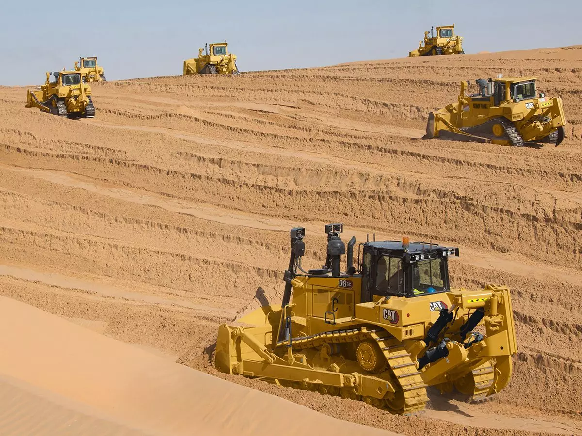 Caterpillar D8 GC, Бульдозеры