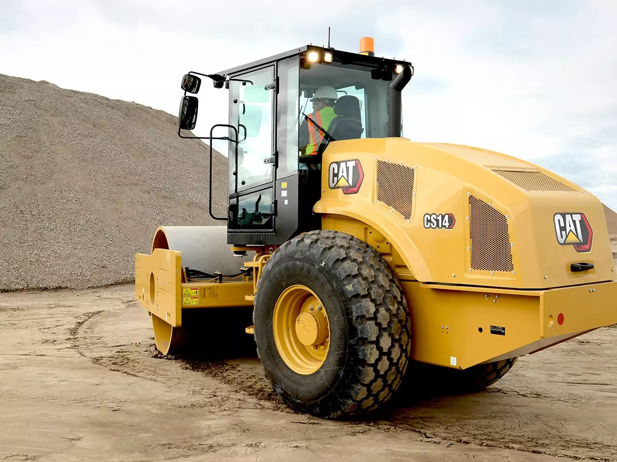 caterpillar cs14, Дорожные катки