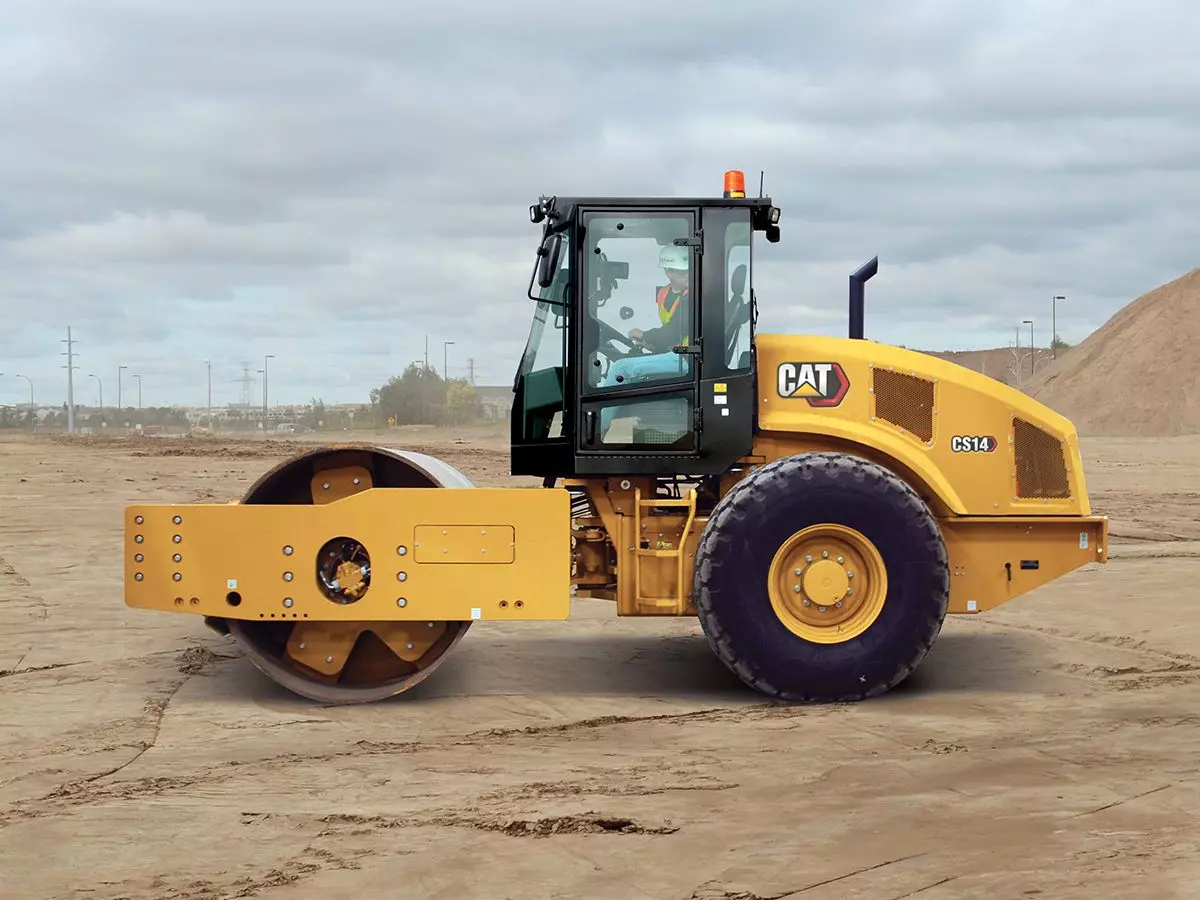 caterpillar cs14, Дорожные катки