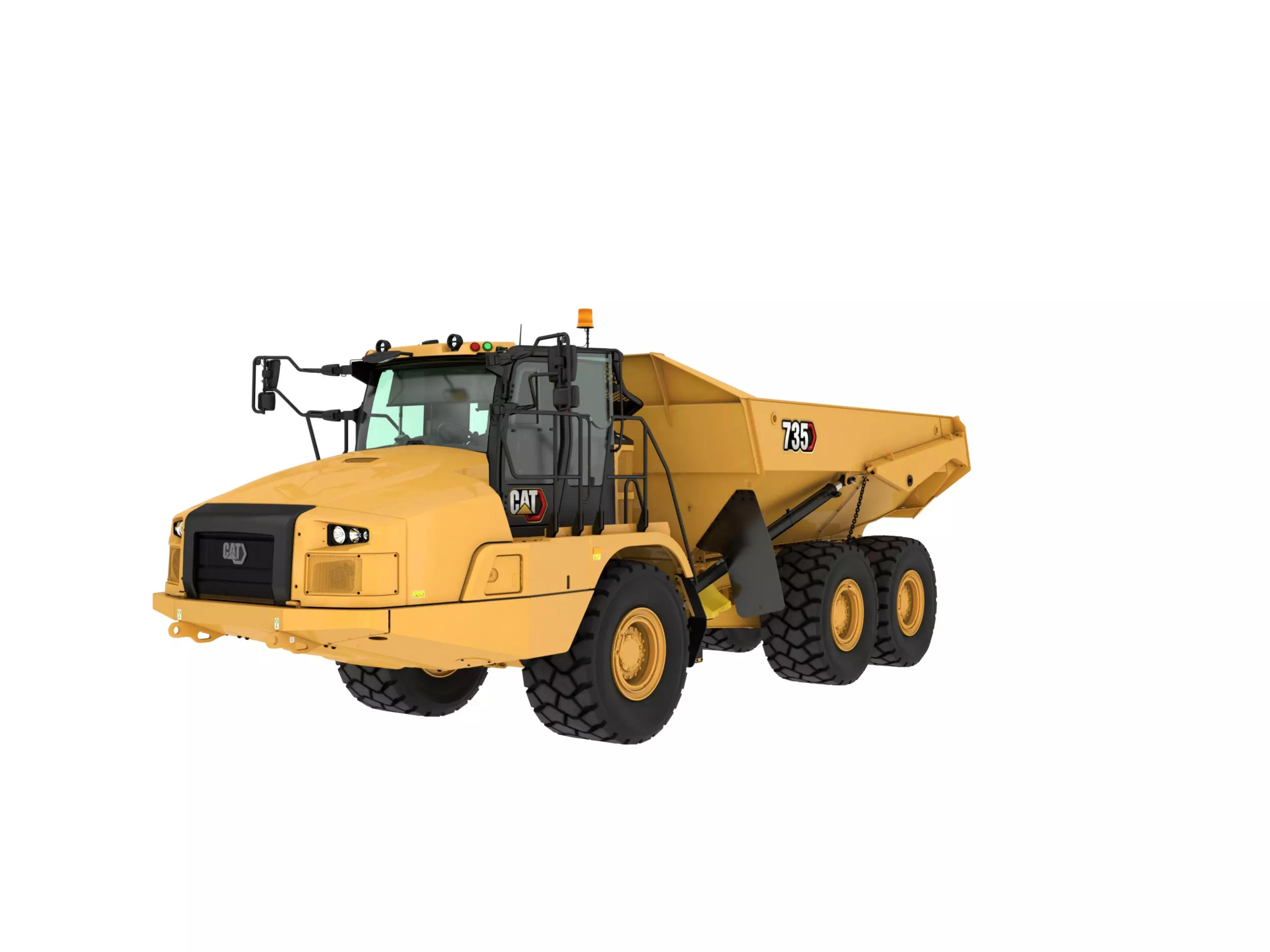 Cat 735, Шахтные самосвалы