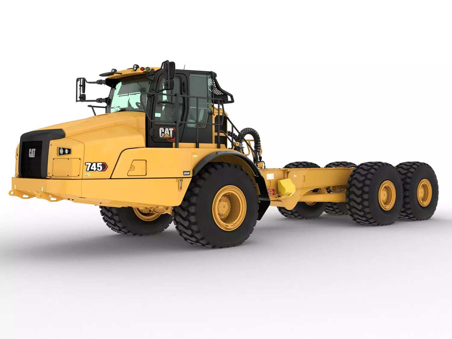 Cat 745, Шахтные самосвалы