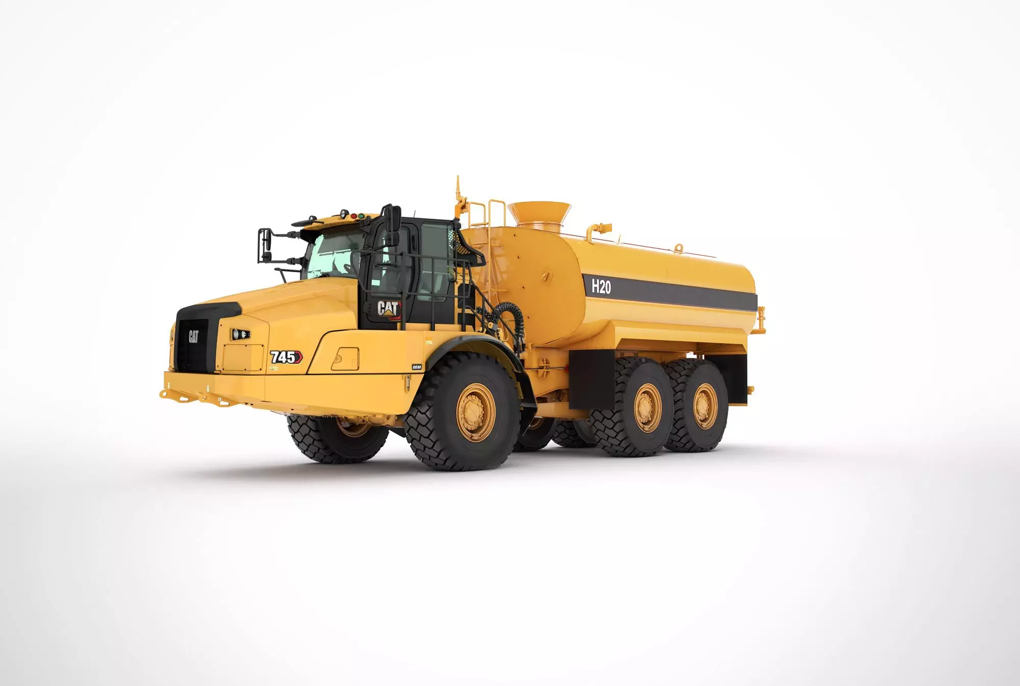 Cat 745, Шахтные самосвалы