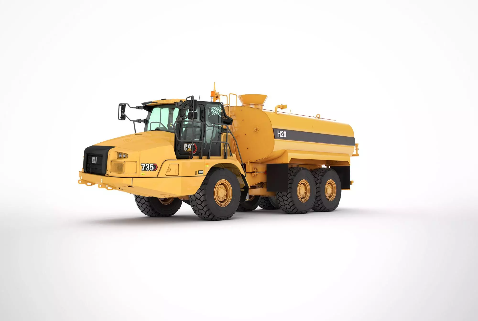 Cat 735, Шахтные самосвалы