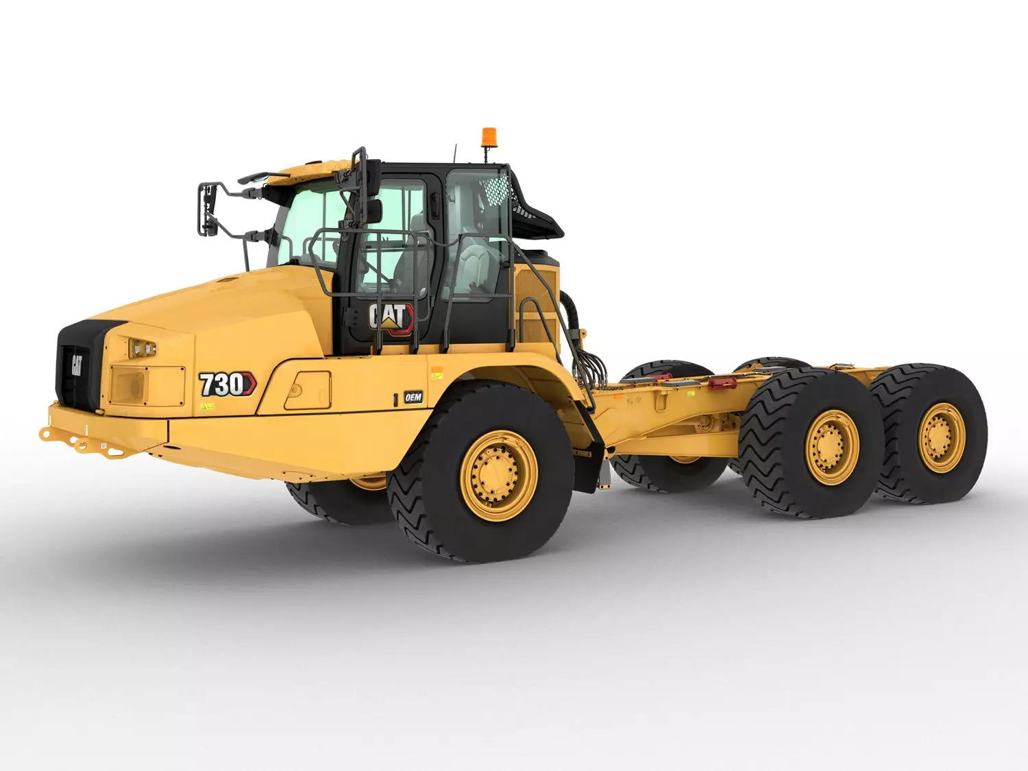 CAT 730, Шахтные самосвалы
