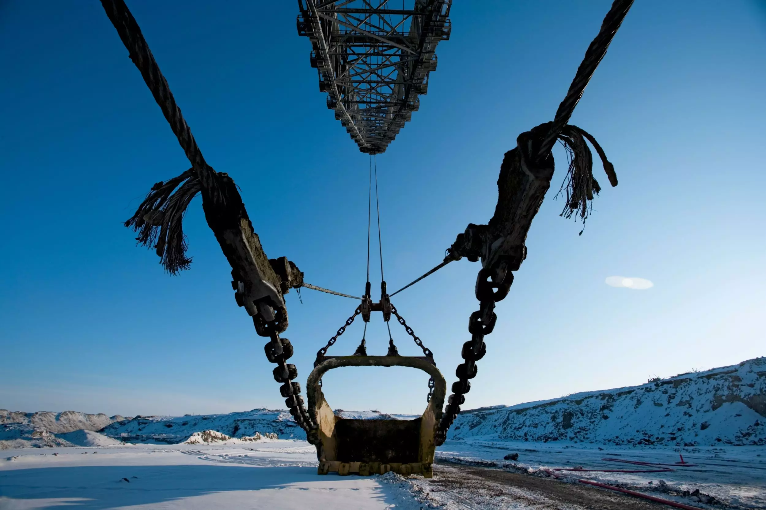 Caterpillar 8750, Экскаваторы драглайны
