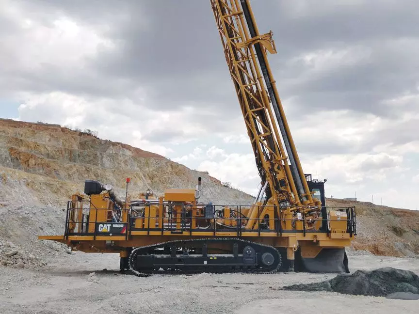 Caterpillar MD6250, Буровые станки для устройства свай