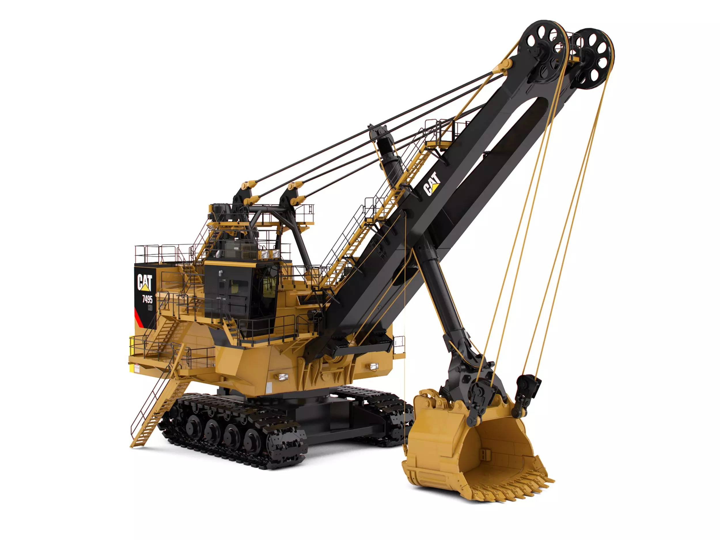 Caterpillar 7495 HD, Карьерные экскаваторы