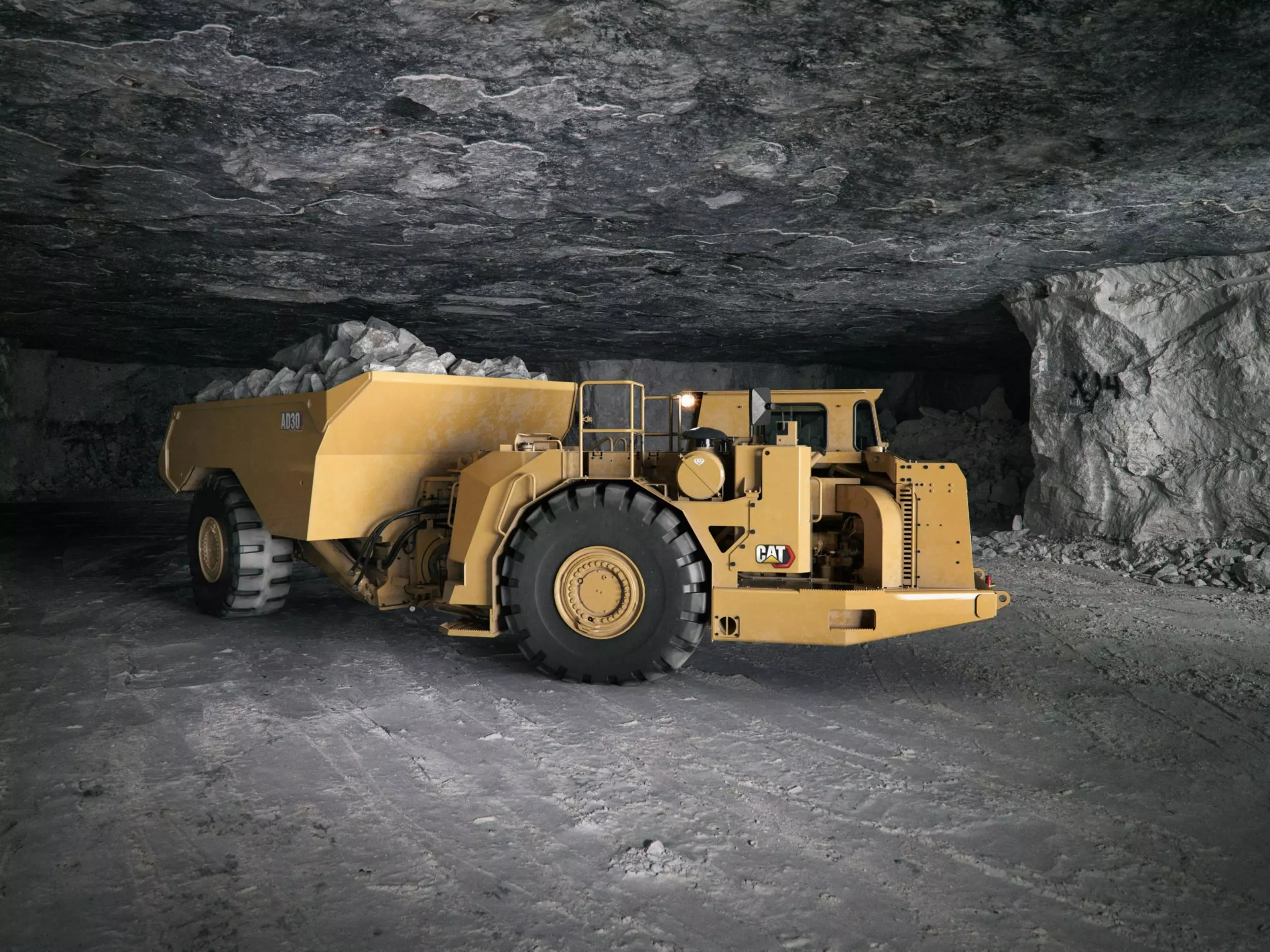 Caterpillar  AD30, Шахтные самосвалы