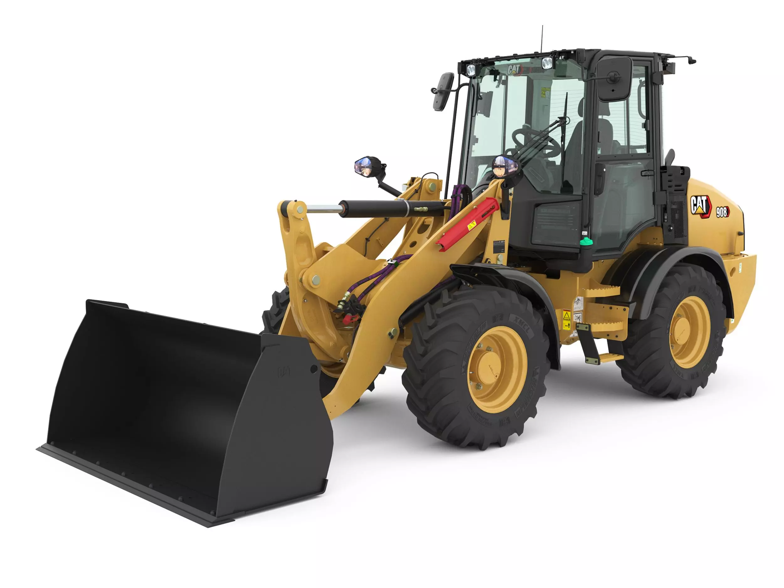Caterpillar 908K, Фронтальные погрузчики