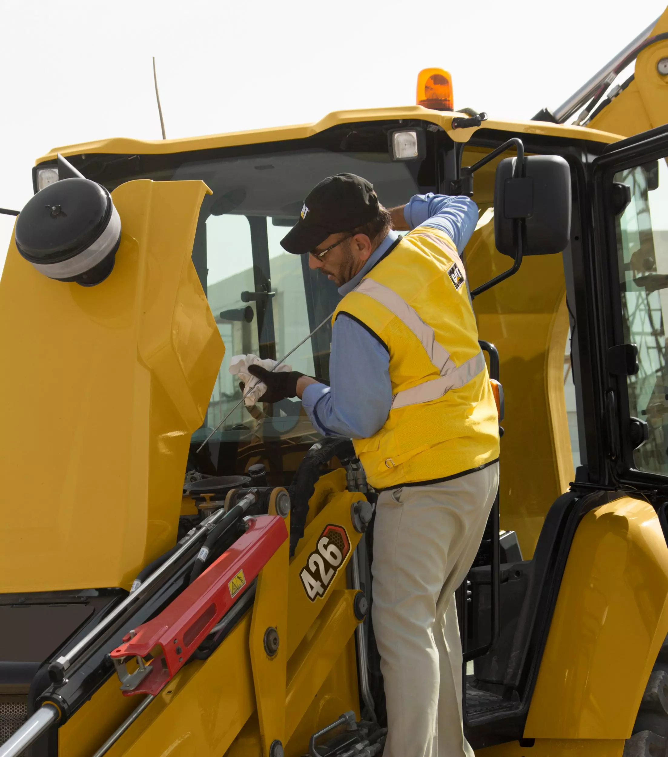 Caterpillar 426, Экскаваторы-погрузчики