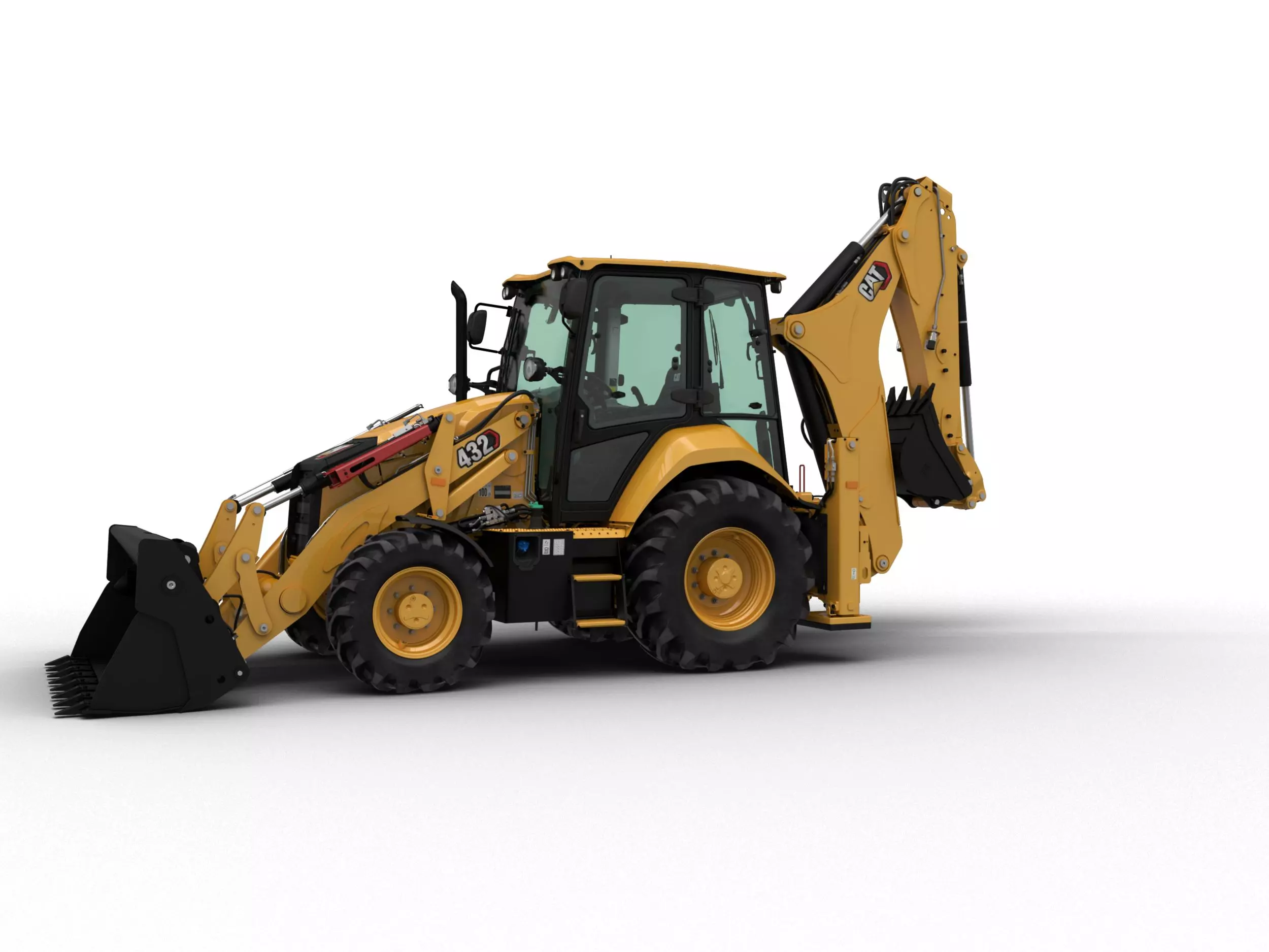 Caterpillar 432E, Экскаваторы-погрузчики