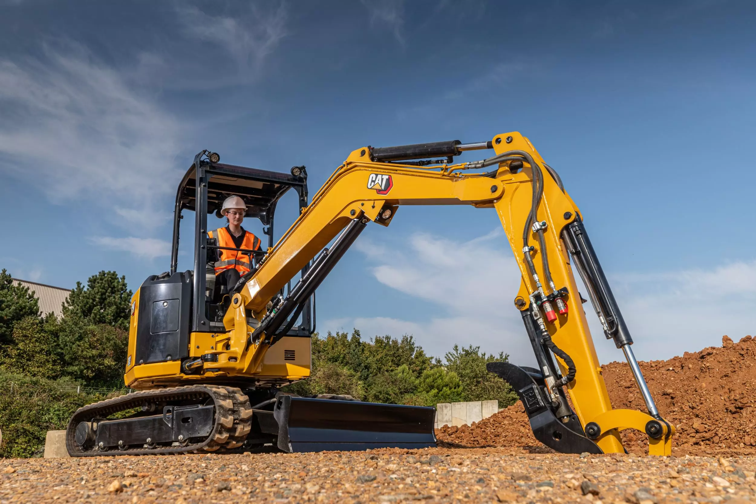 Caterpillar 303 CR, Мини-экскаваторы