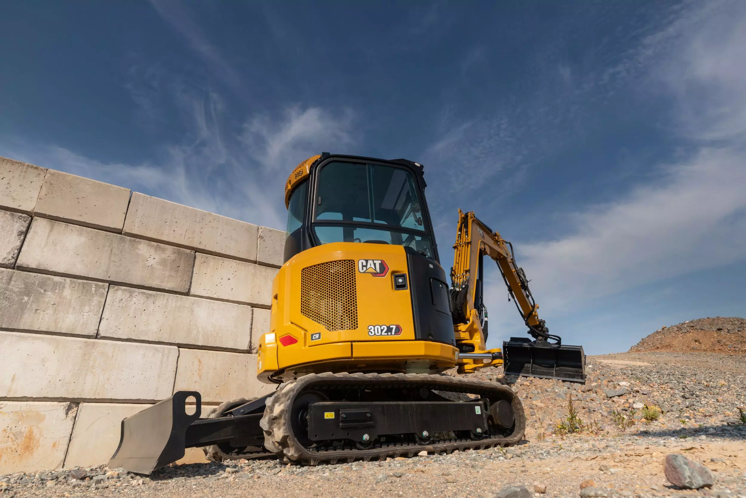 Caterpillar 302.7 CR, Мини-экскаваторы