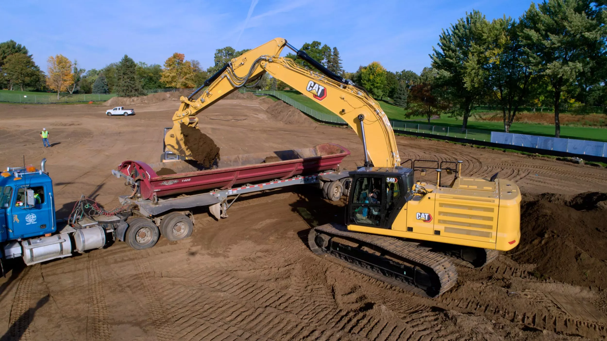 Caterpillar 340, Гусеничные экскаваторы