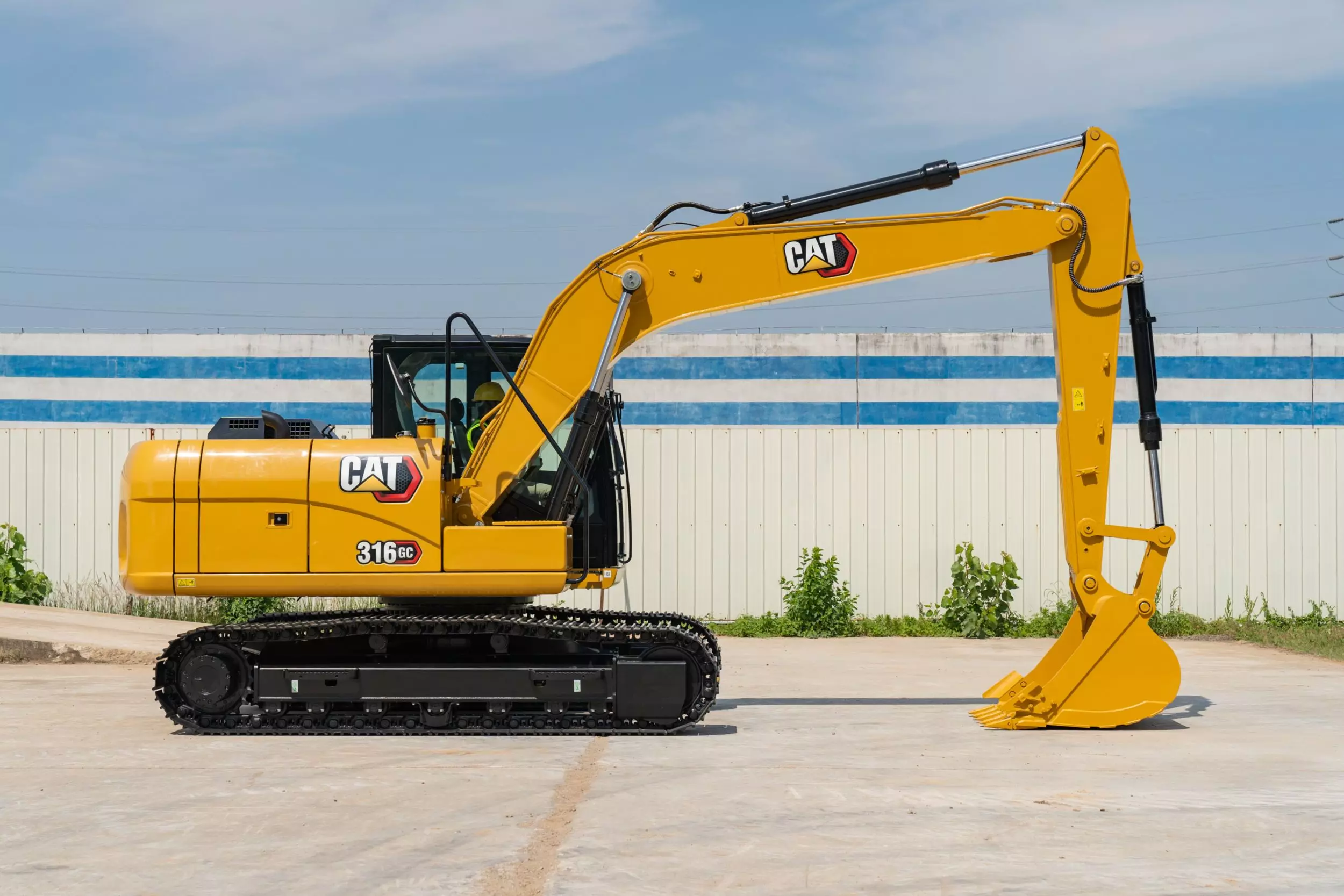 Caterpillar 316 GC, Гусеничные экскаваторы