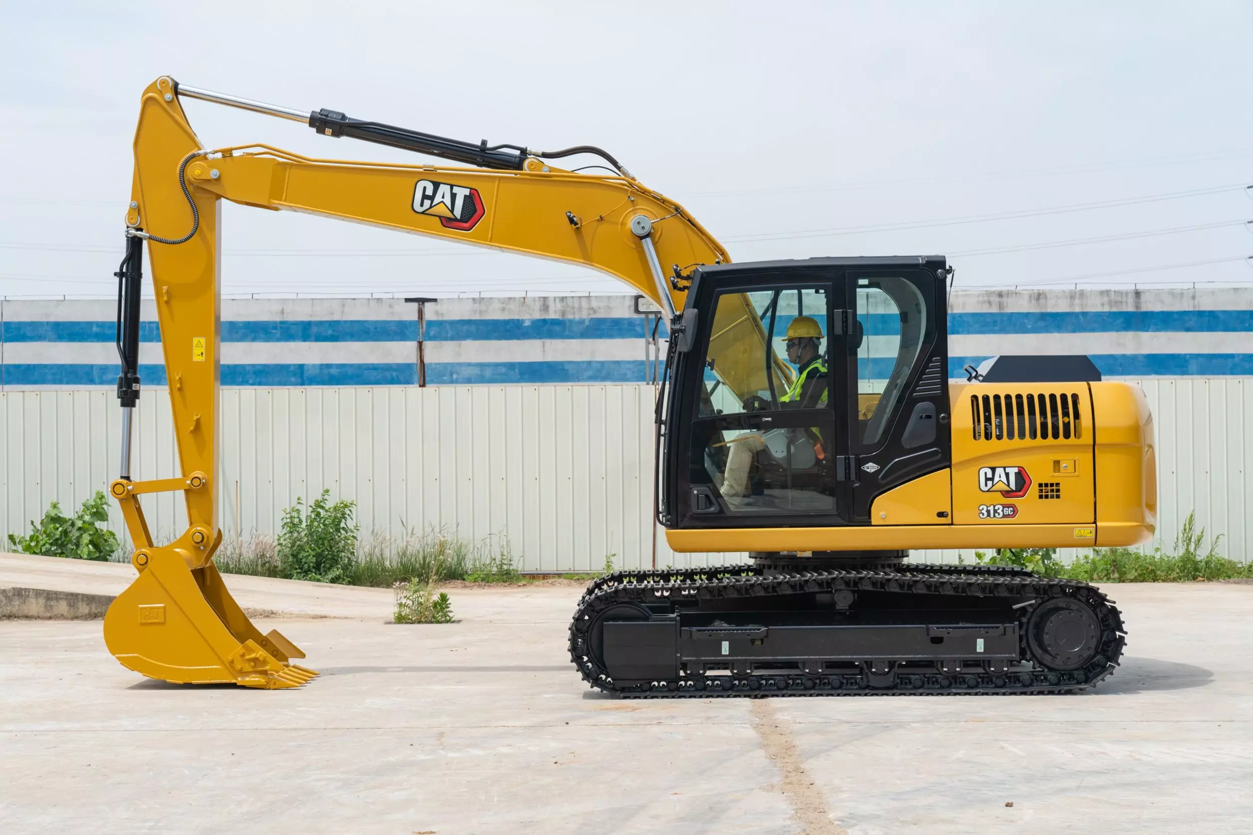 Caterpillar 313 GC, Гусеничные экскаваторы