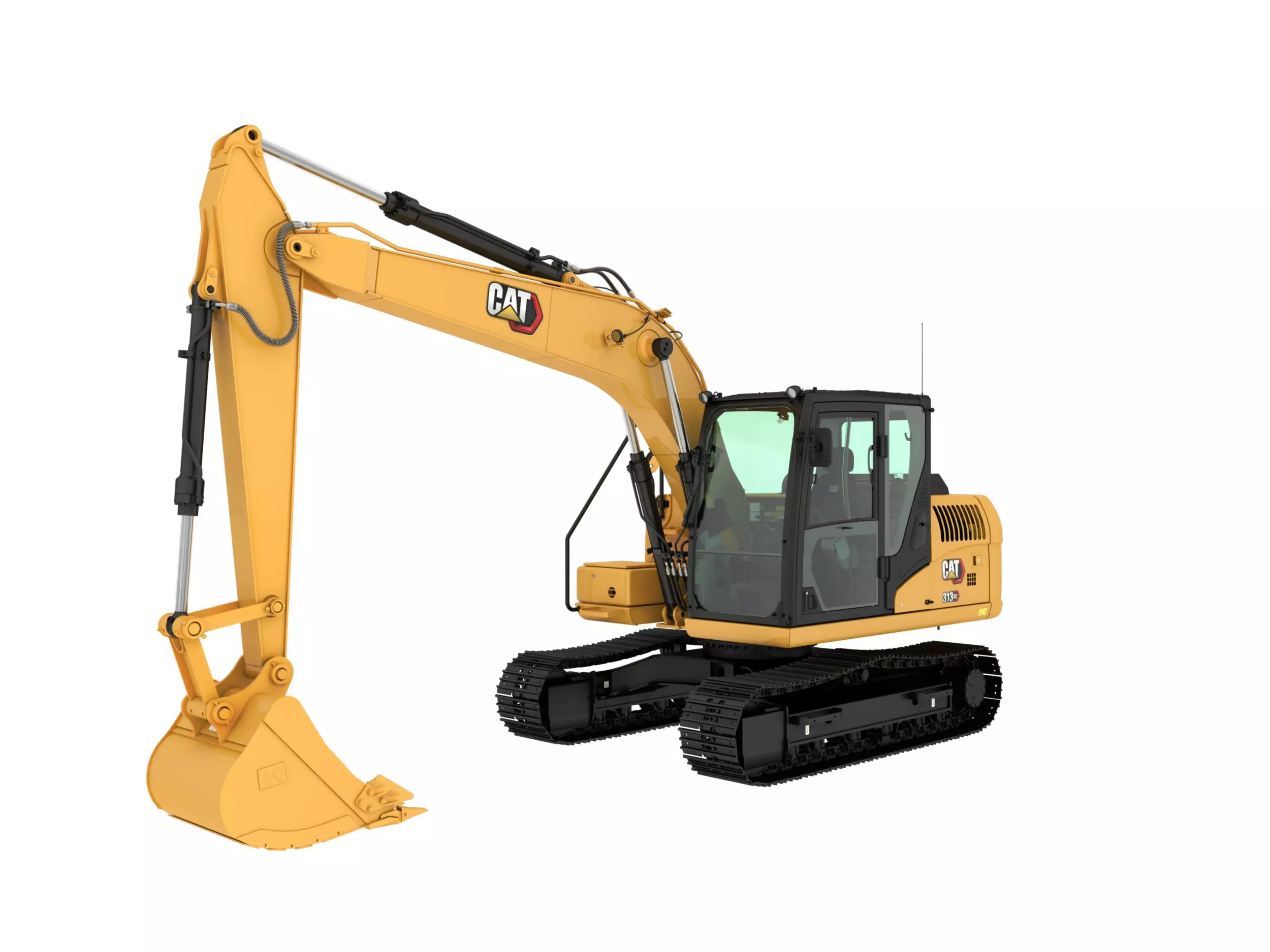 Caterpillar 313 GC, Гусеничные экскаваторы