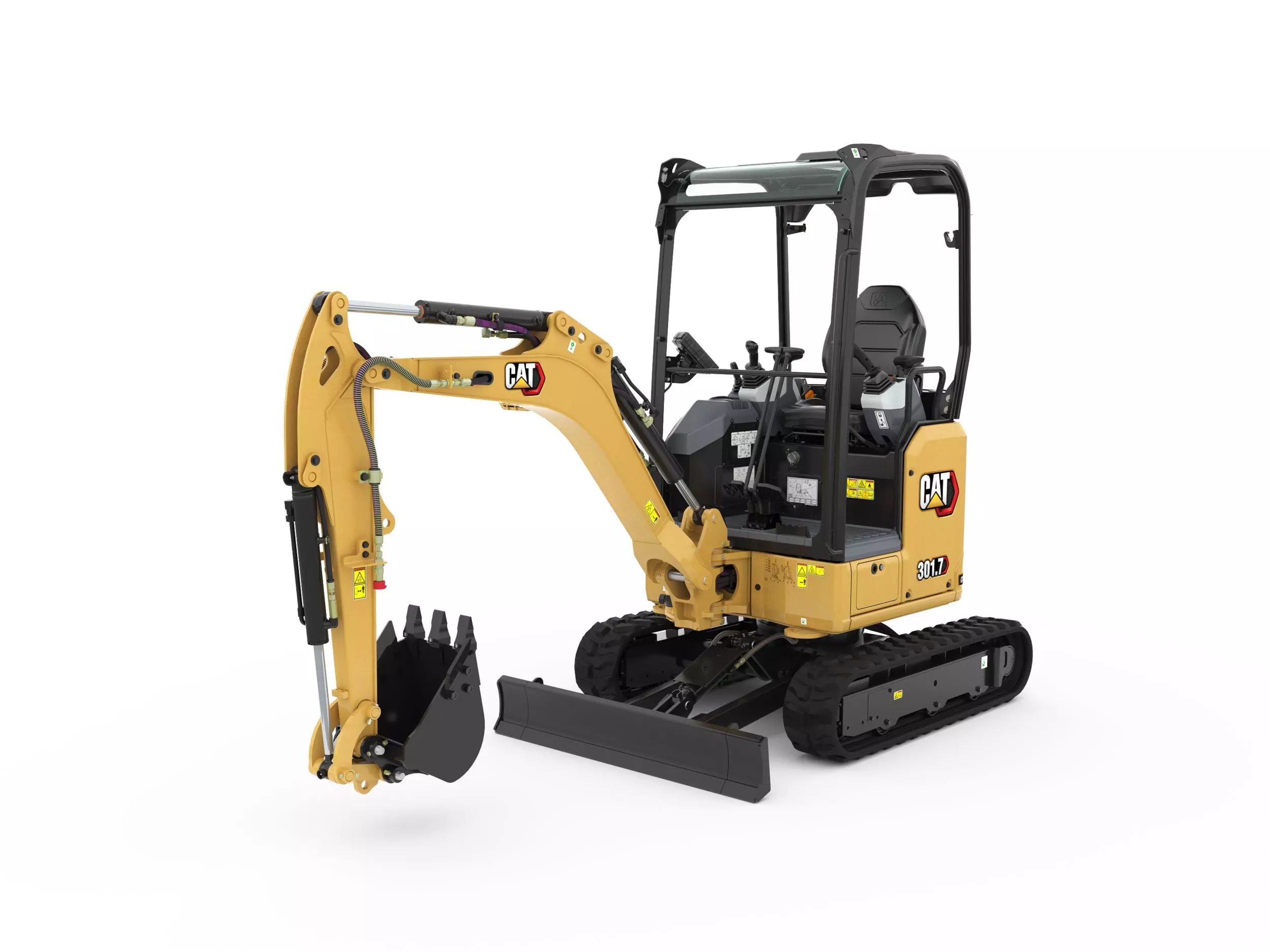 Caterpillar 301.7 CR, Мини-экскаваторы