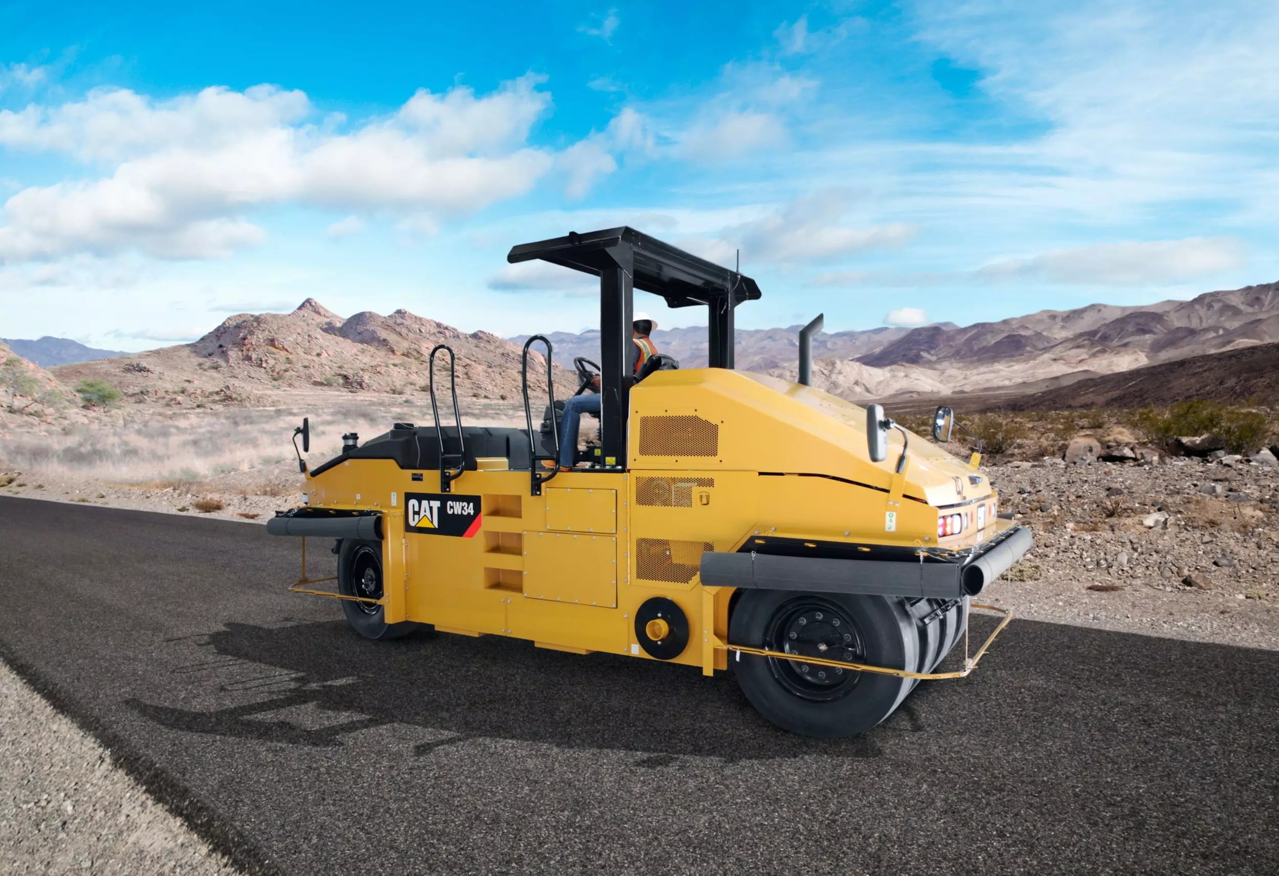 Caterpillar CW34, Дорожные катки