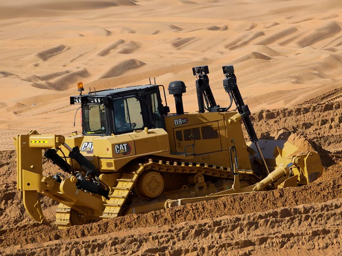 Caterpillar D8 GC, Бульдозеры